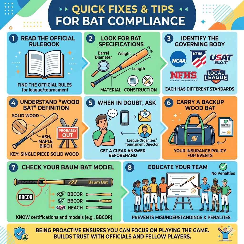 Quick Fixes and Tips for Bat Compliance