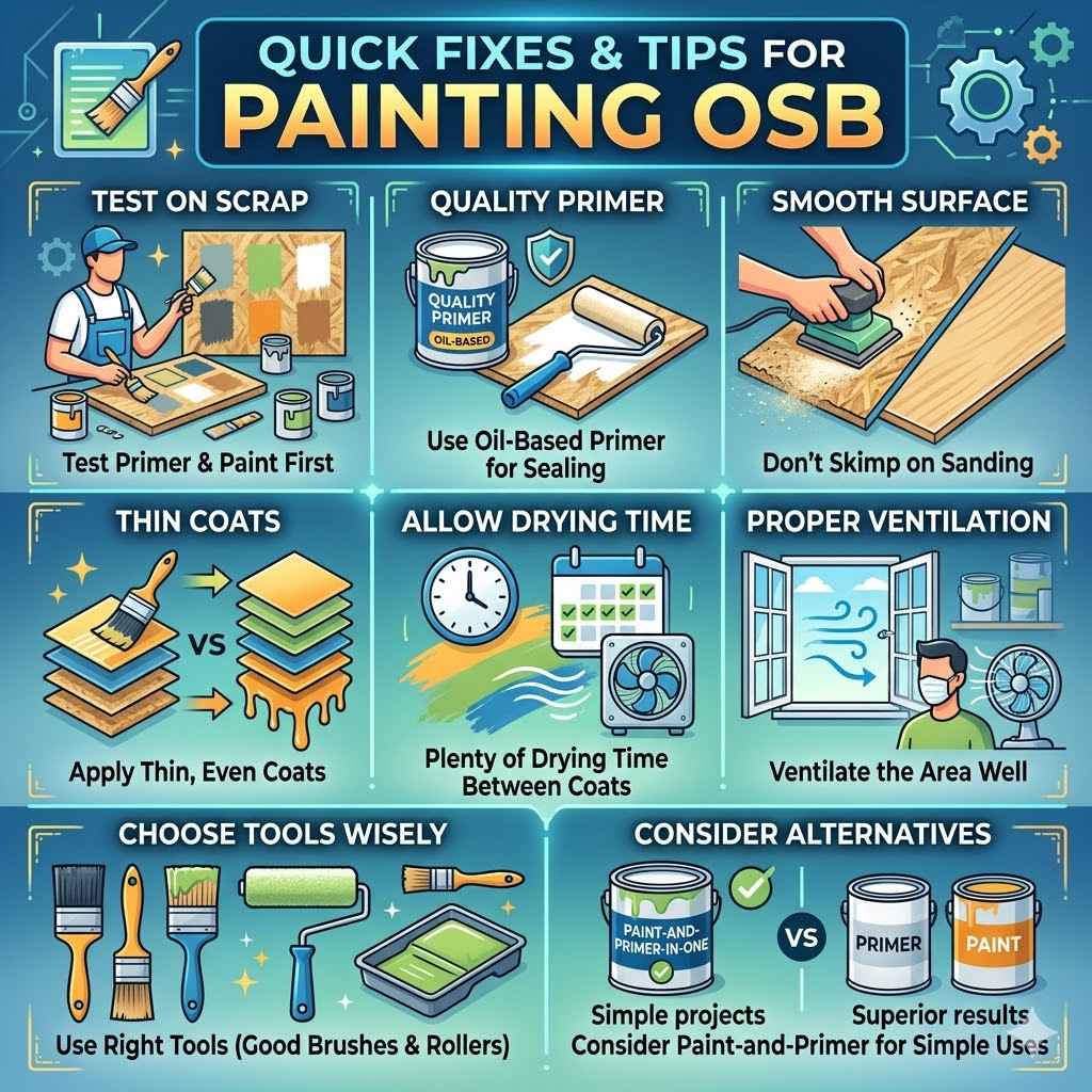 Quick Fixes and Tips for Painting OSB