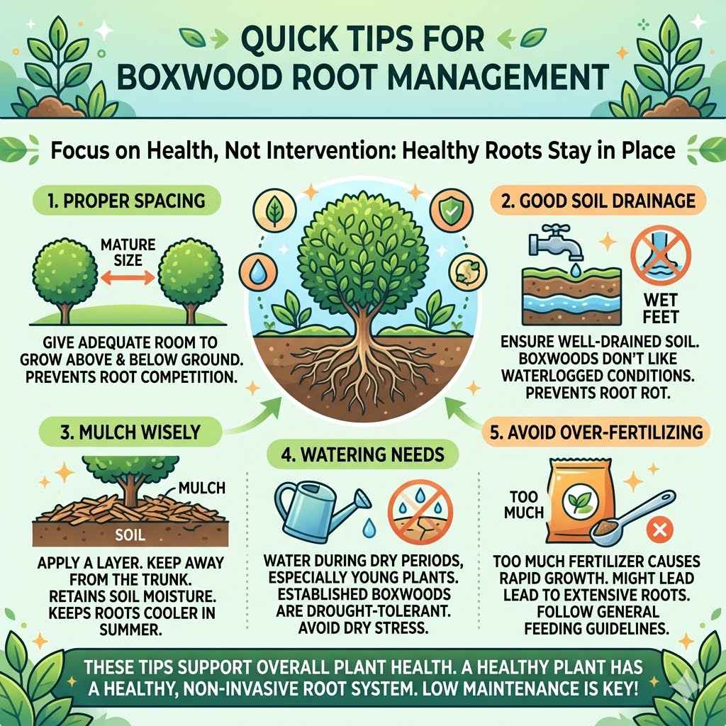 Quick Tips for Boxwood Root Management