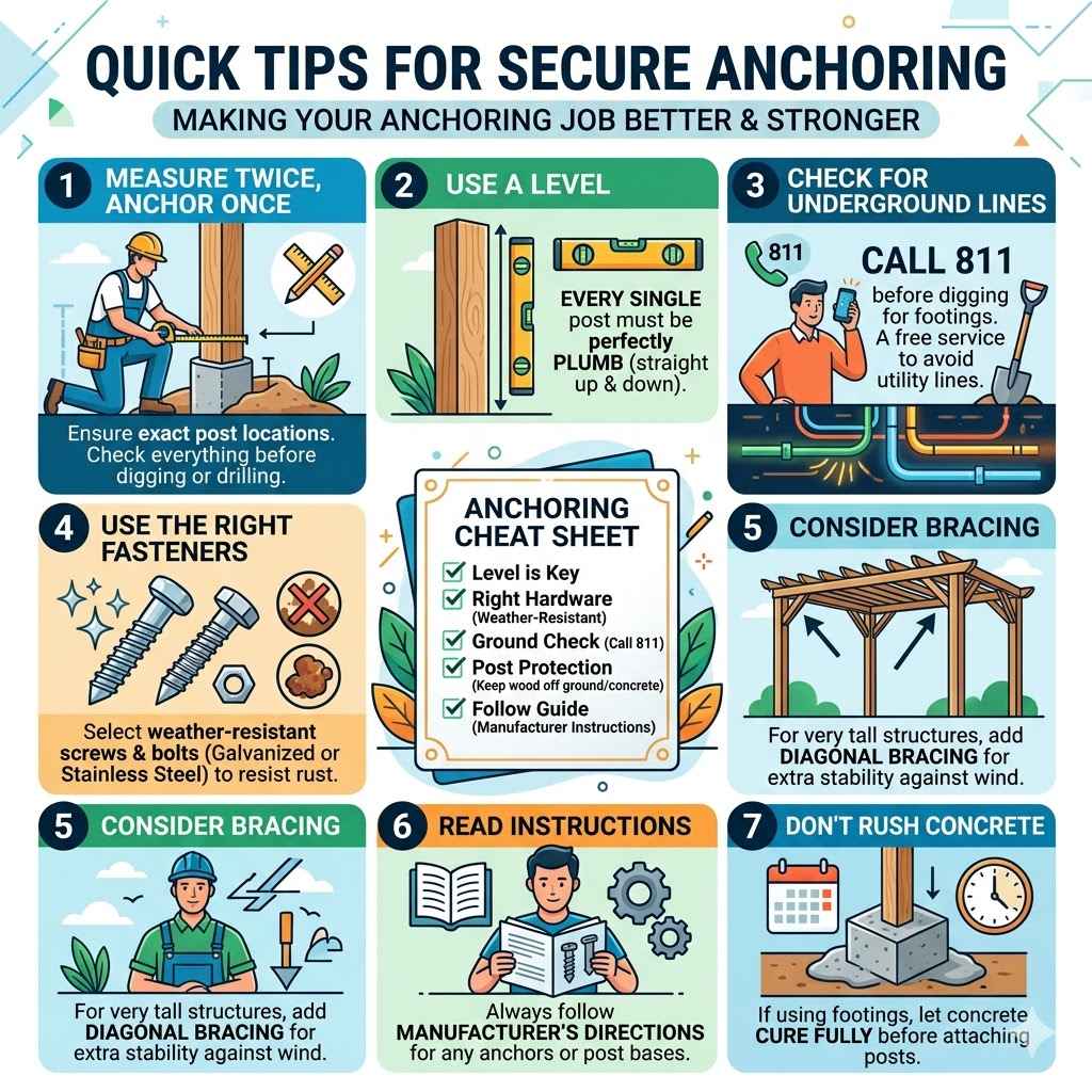 Quick Tips for Secure Anchoring