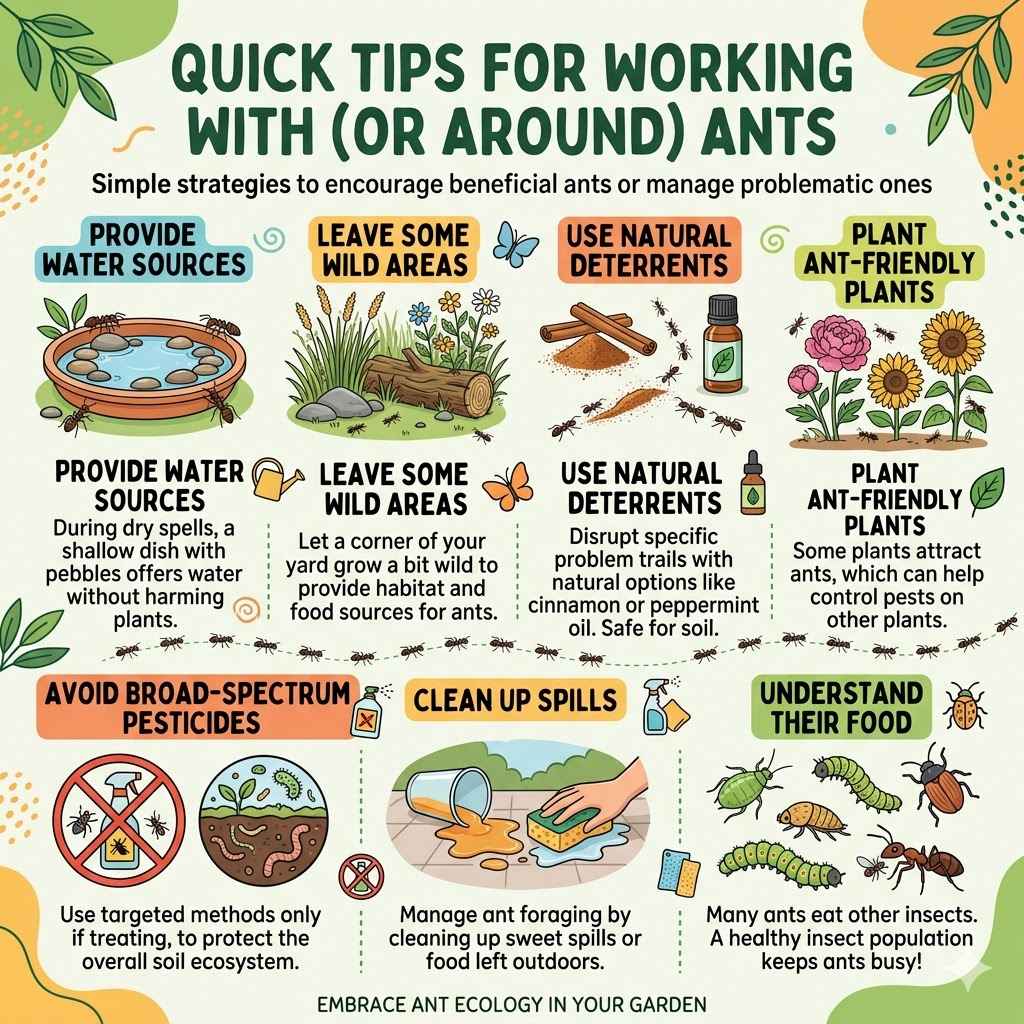 Quick Tips for Working With (or Around) Ants