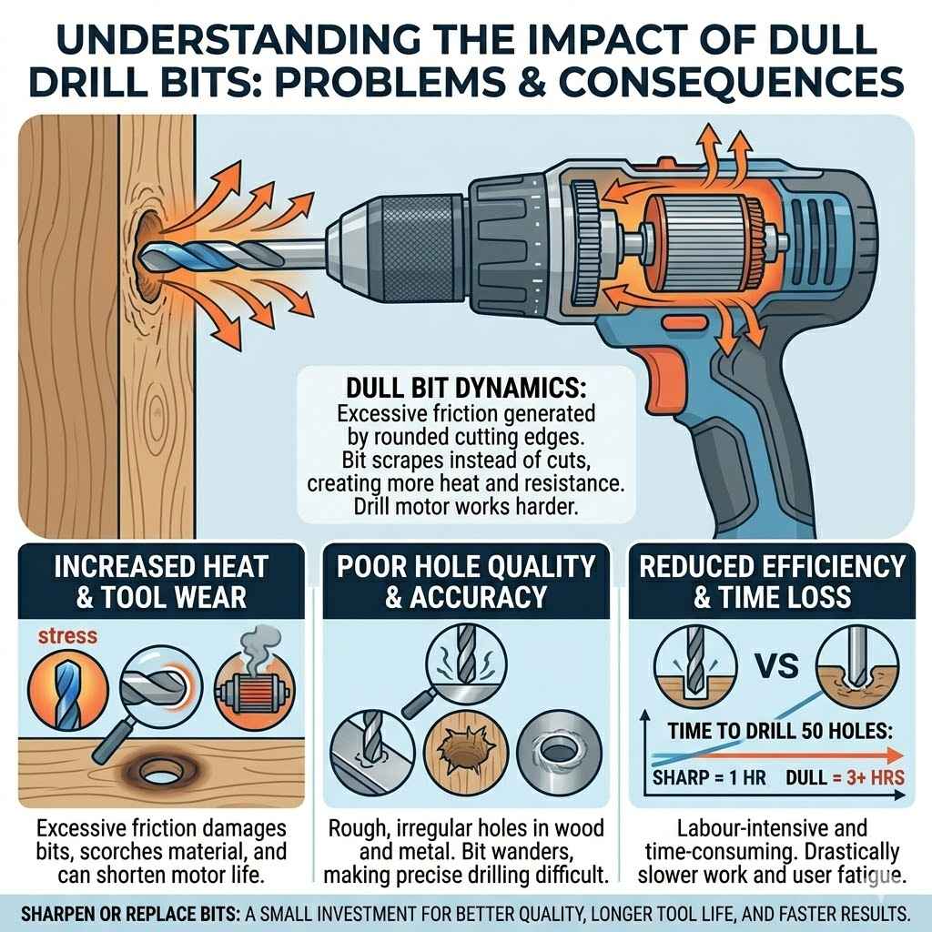 The Impact of Dull Drill Bits