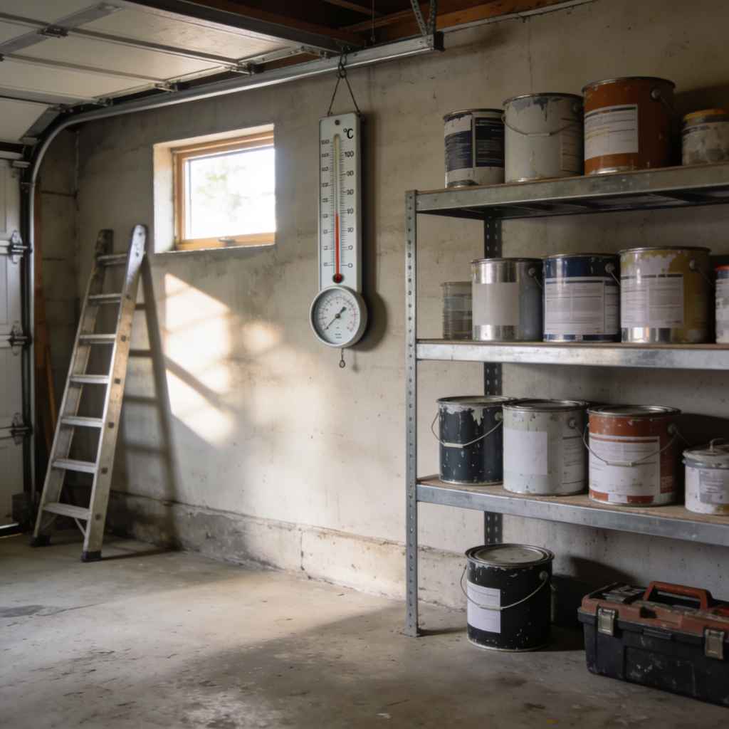 The Role of Local Climate in Your Garage Paint Storage Decisions