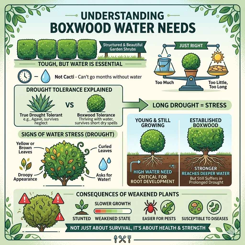 Understanding Boxwood Water Needs