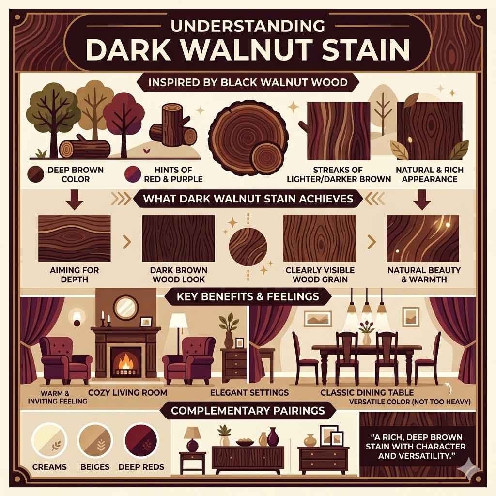 Understanding Dark Walnut Stain