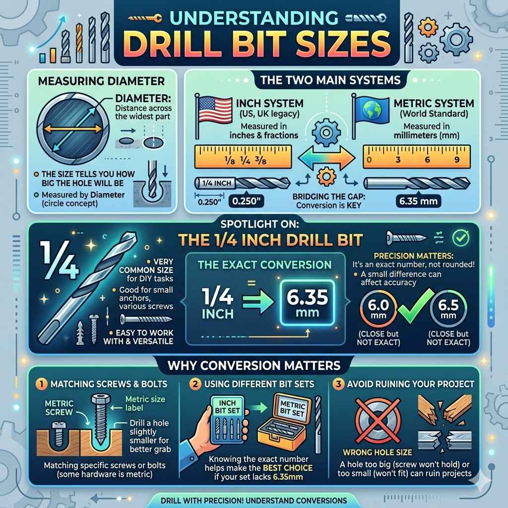 Understanding Drill Bit Sizes