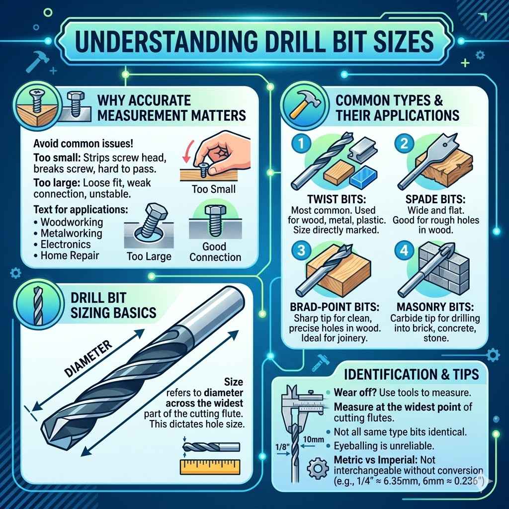 Understanding Drill Bit Sizes