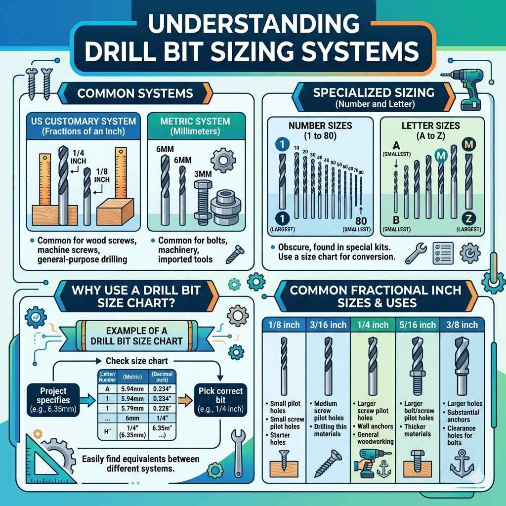Understanding Drill Bit Sizing Systems