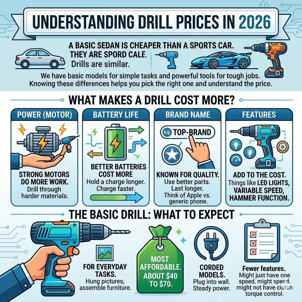 Understanding Drill Prices in 2026