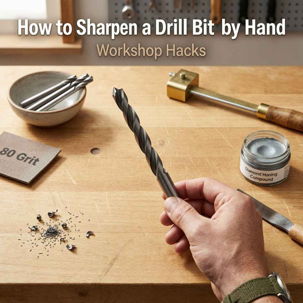 How to Sharpen a Drill Bit by Hand