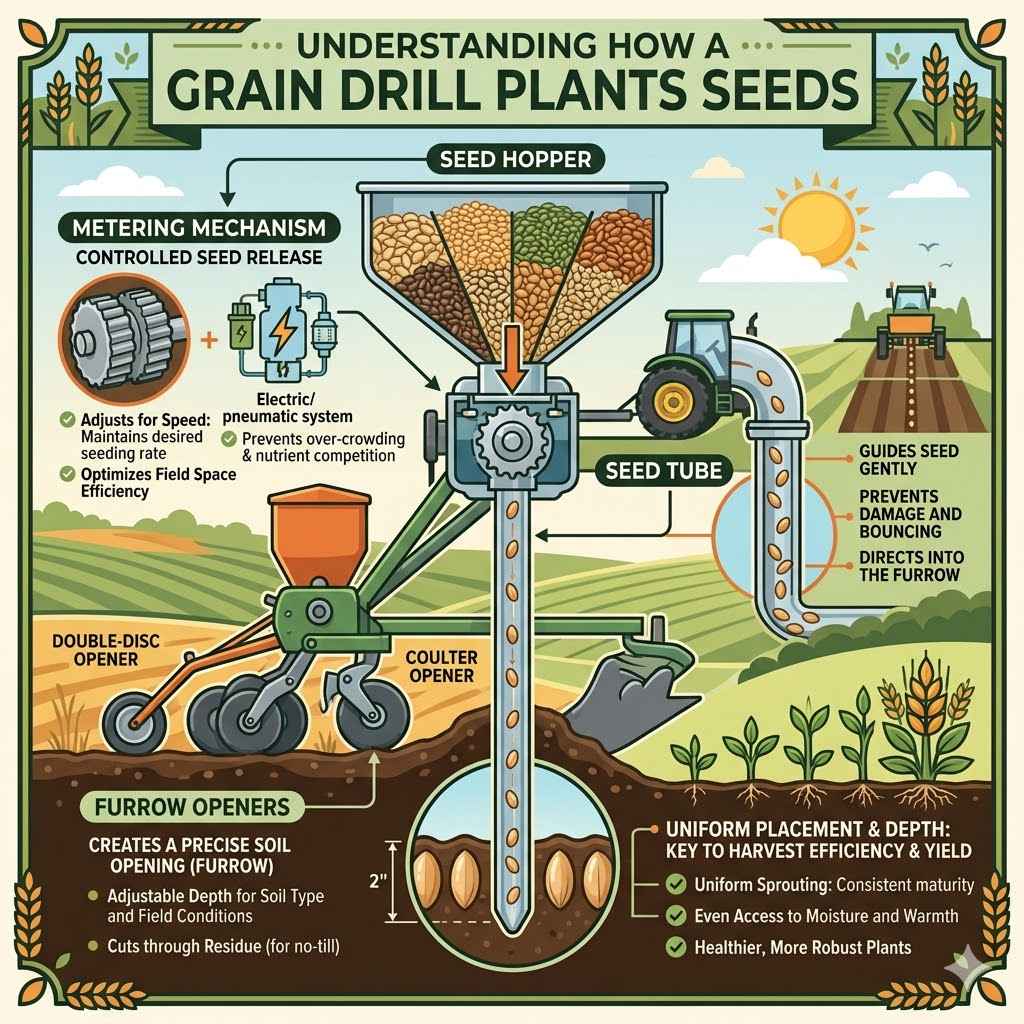 Understanding How a Grain Drill Plants Seeds