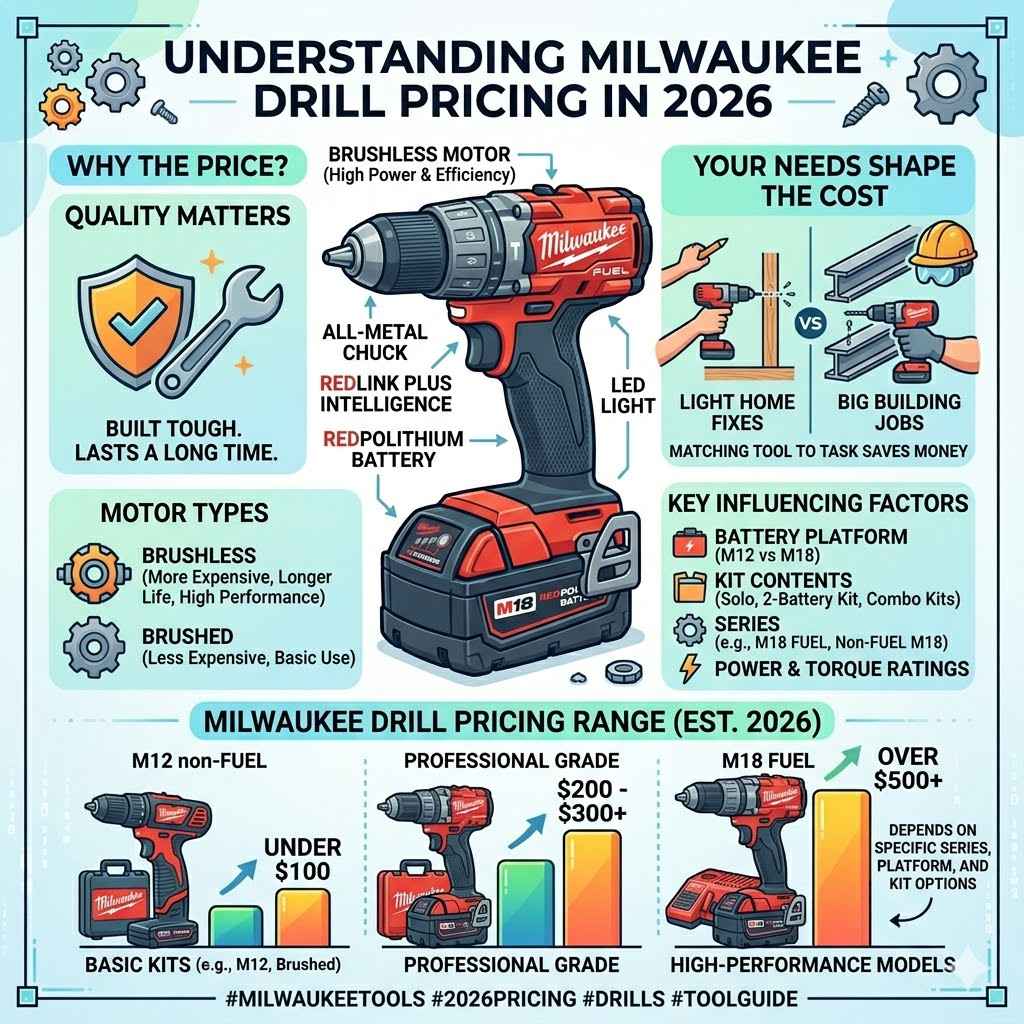 Understanding Milwaukee Drill Pricing in 2026