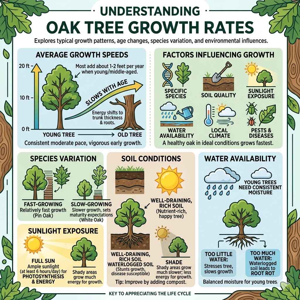 Understanding Oak Tree Growth Rates