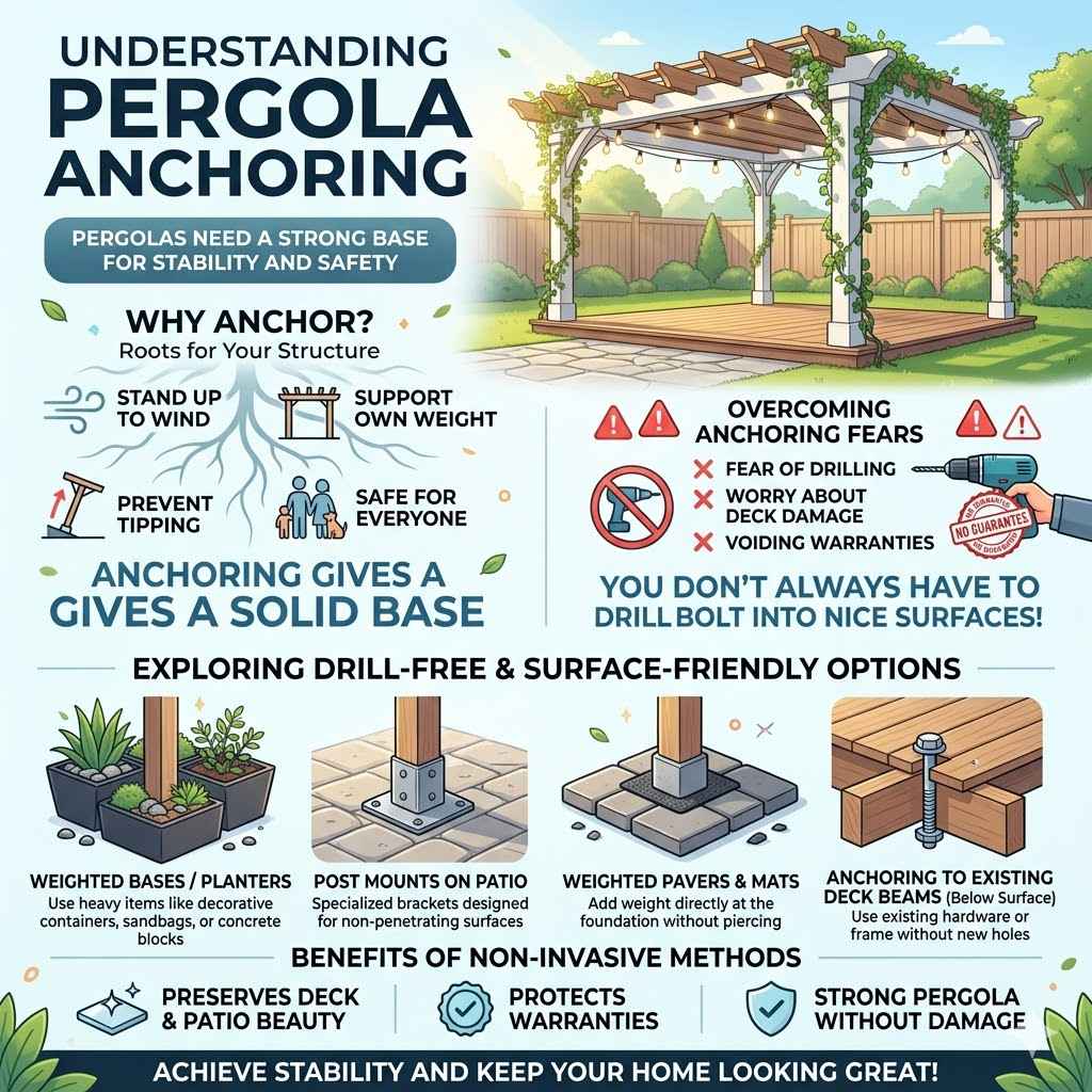 Understanding Pergola Anchoring
