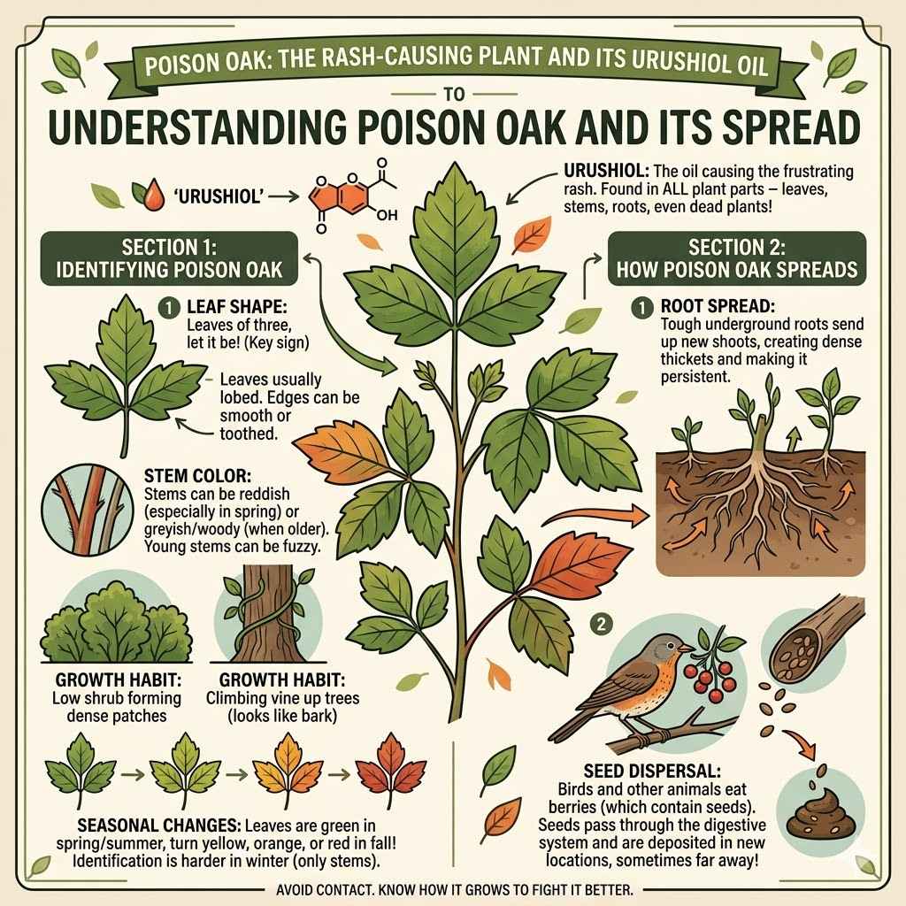 Understanding Poison Oak and Its Spread