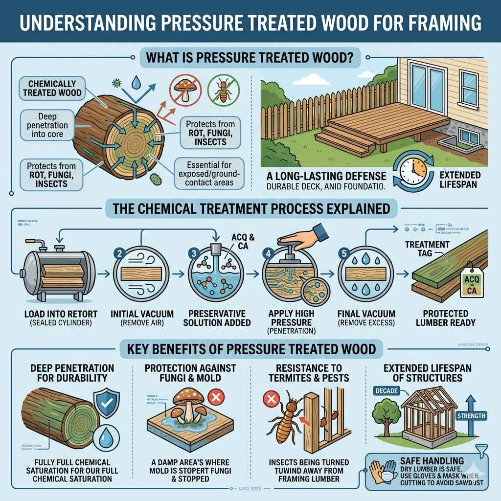 Understanding Pressure Treated Wood For Framing