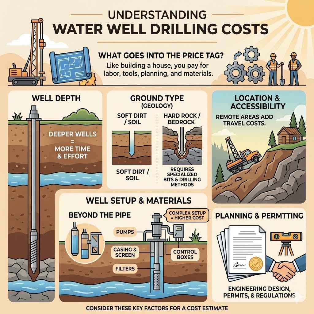 Understanding Water Well Drilling Costs 