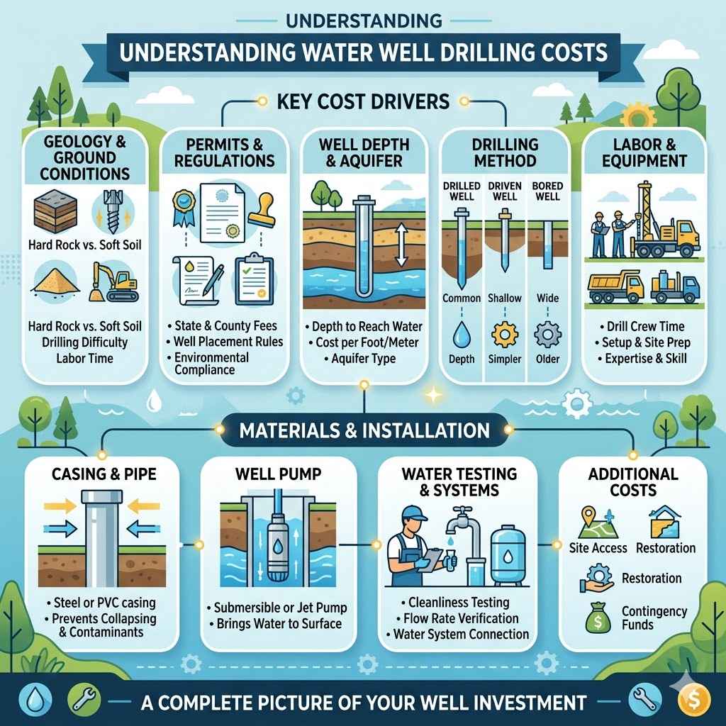 Understanding Water Well Drilling Costs