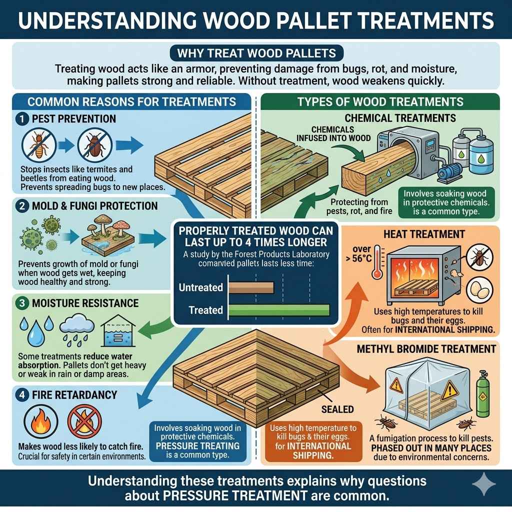 Understanding Wood Pallet Treatments