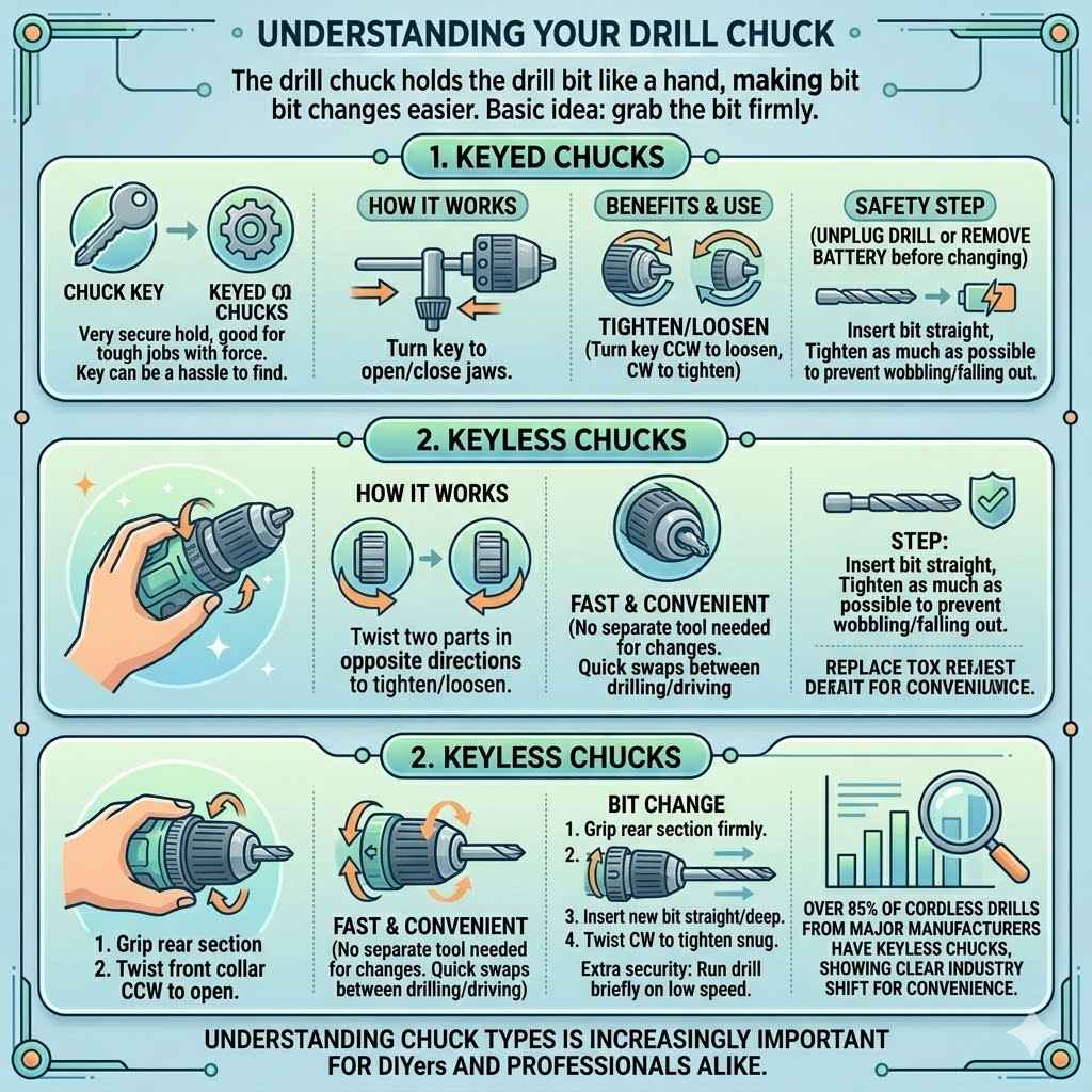 Understanding Your Drill Chuck