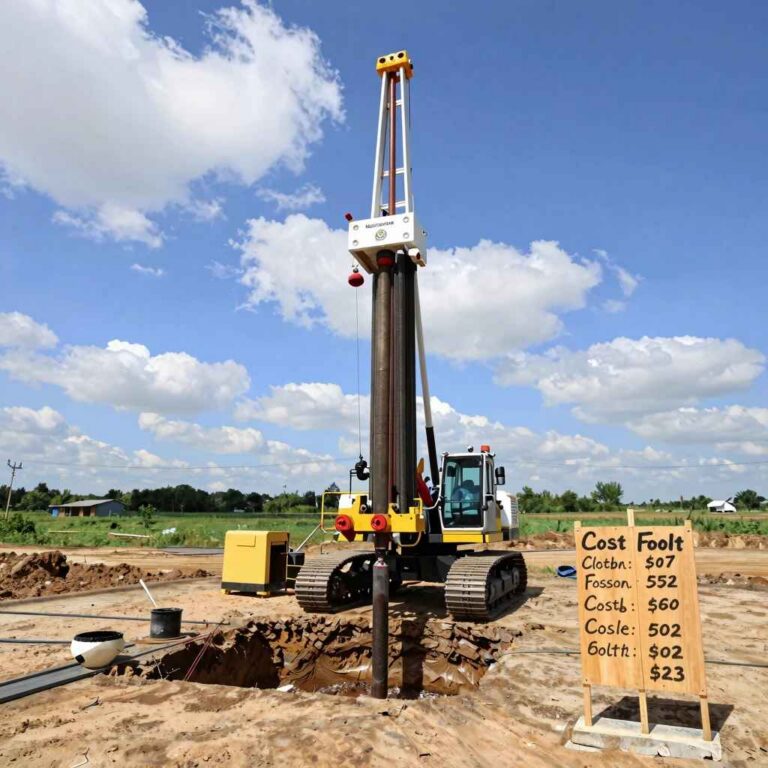 Water Well Drilling Cost Per Foot