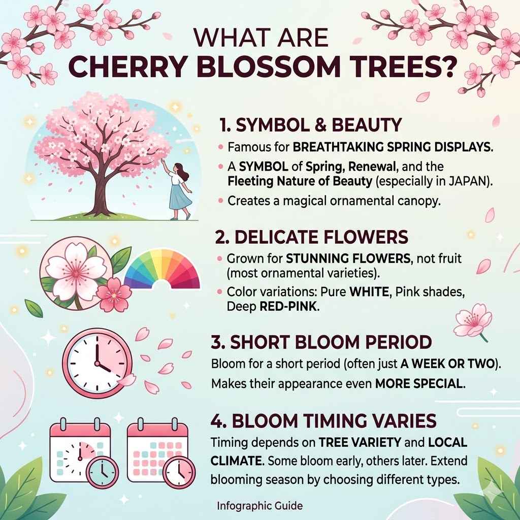 What Are Cherry Blossom Trees
