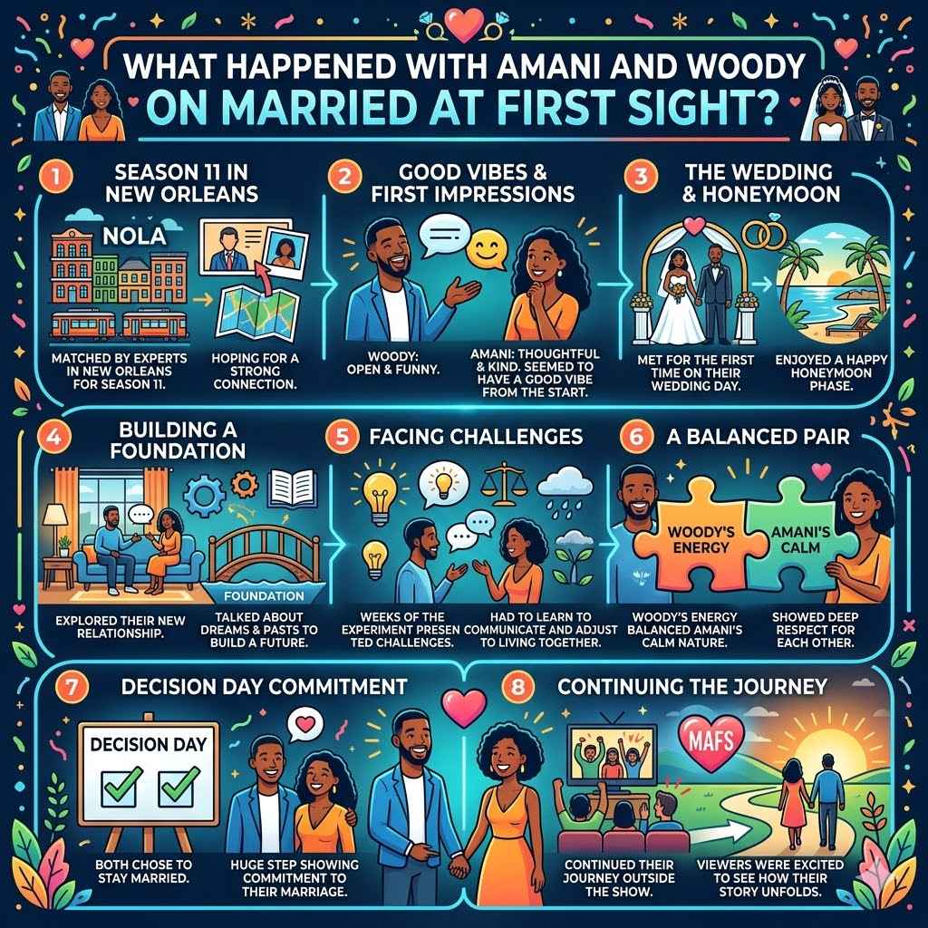 What Happened with Amani and Woody on Married at First Sight?