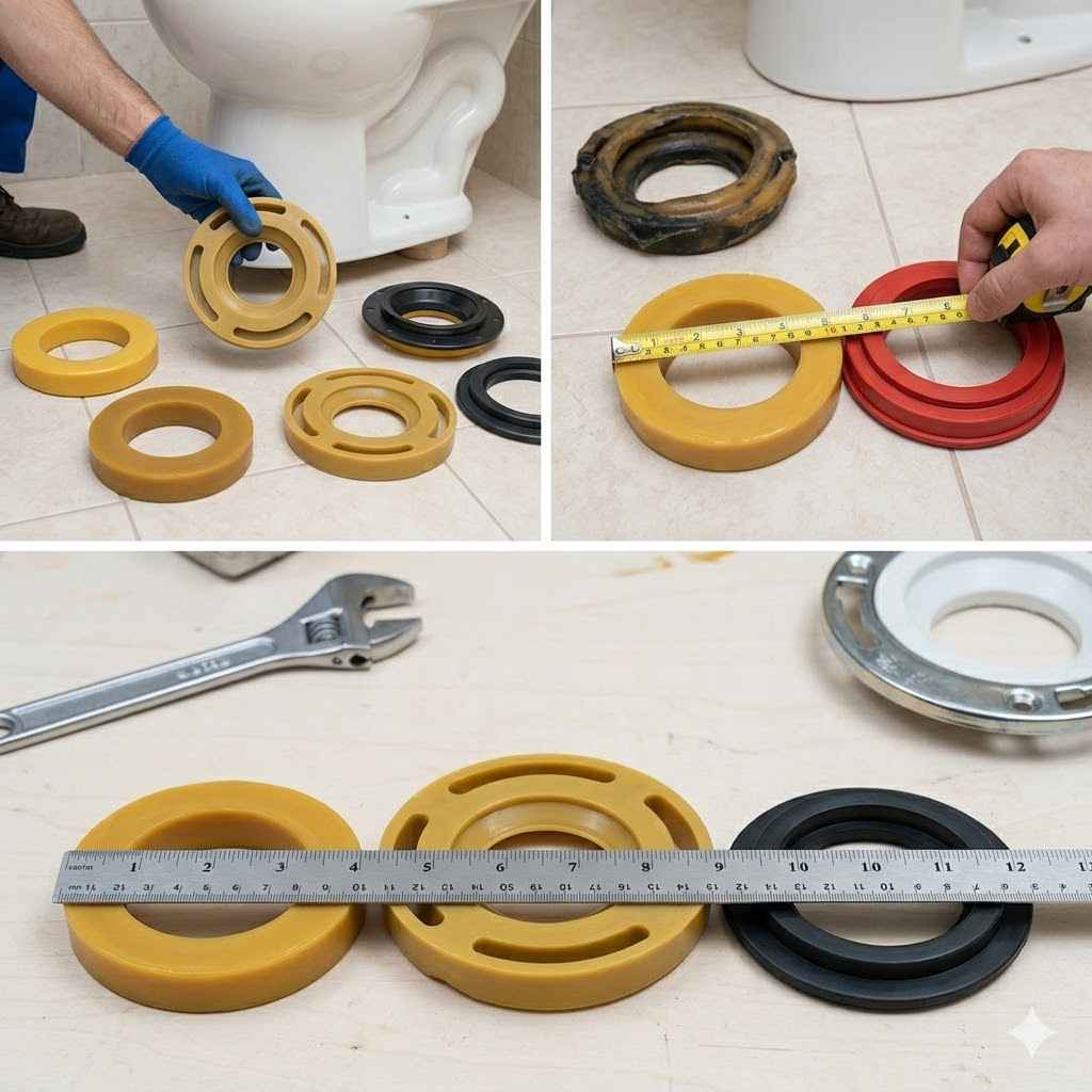 The Takeaway on Wax Ring Sizes