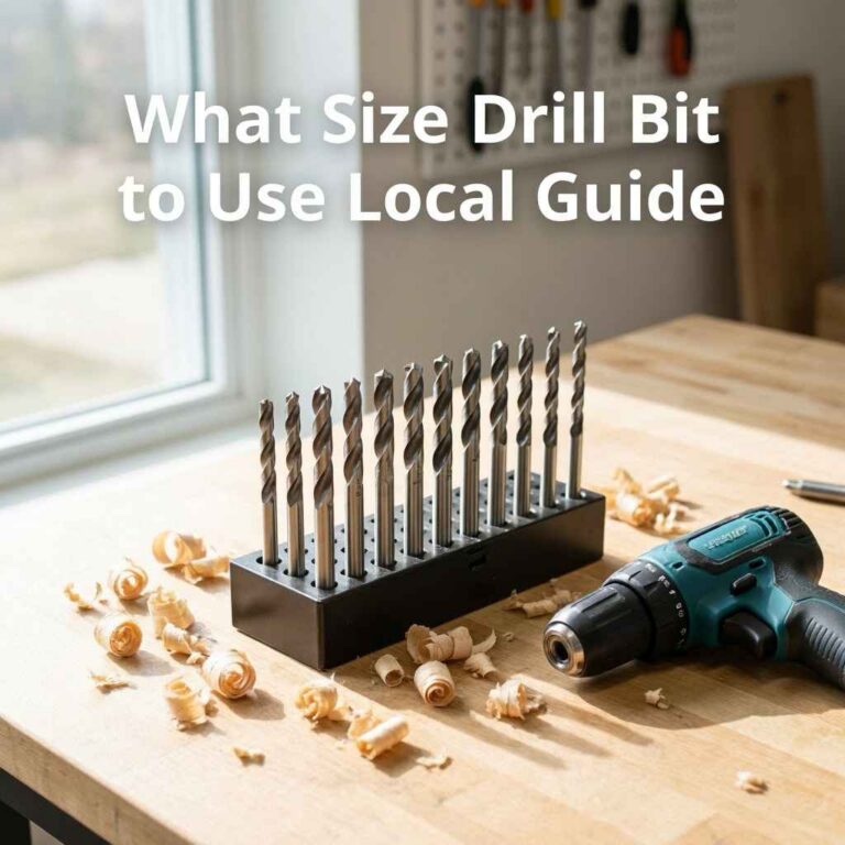 What Size Drill Bit to Use Local Guide