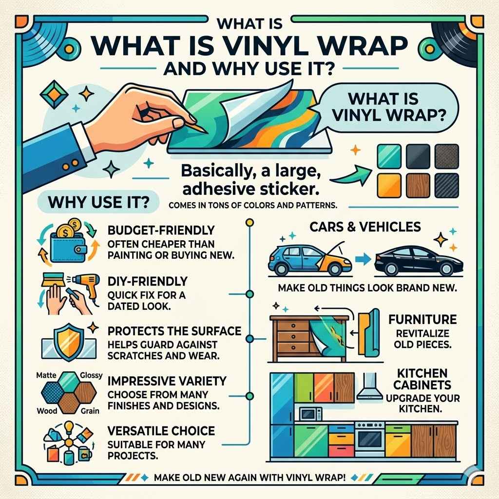 What is Vinyl Wrap and Why Use It?