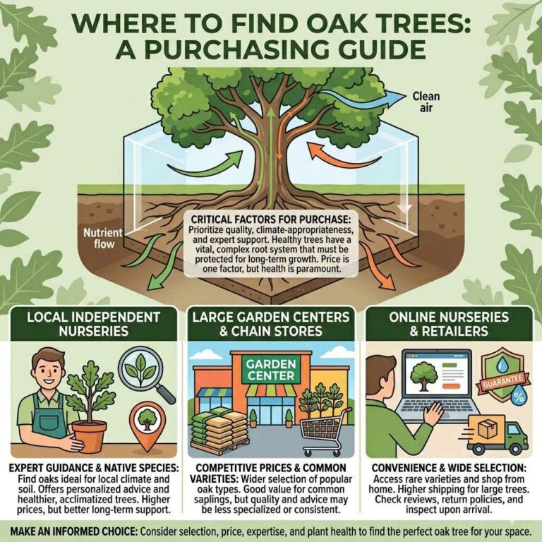 How Much Are Oak Trees? 2026 Local Nursery Price Guide