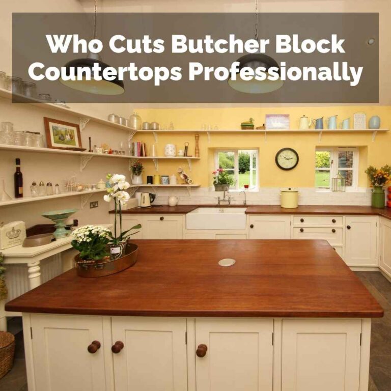 Who Cuts Butcher Block Countertops Professionally