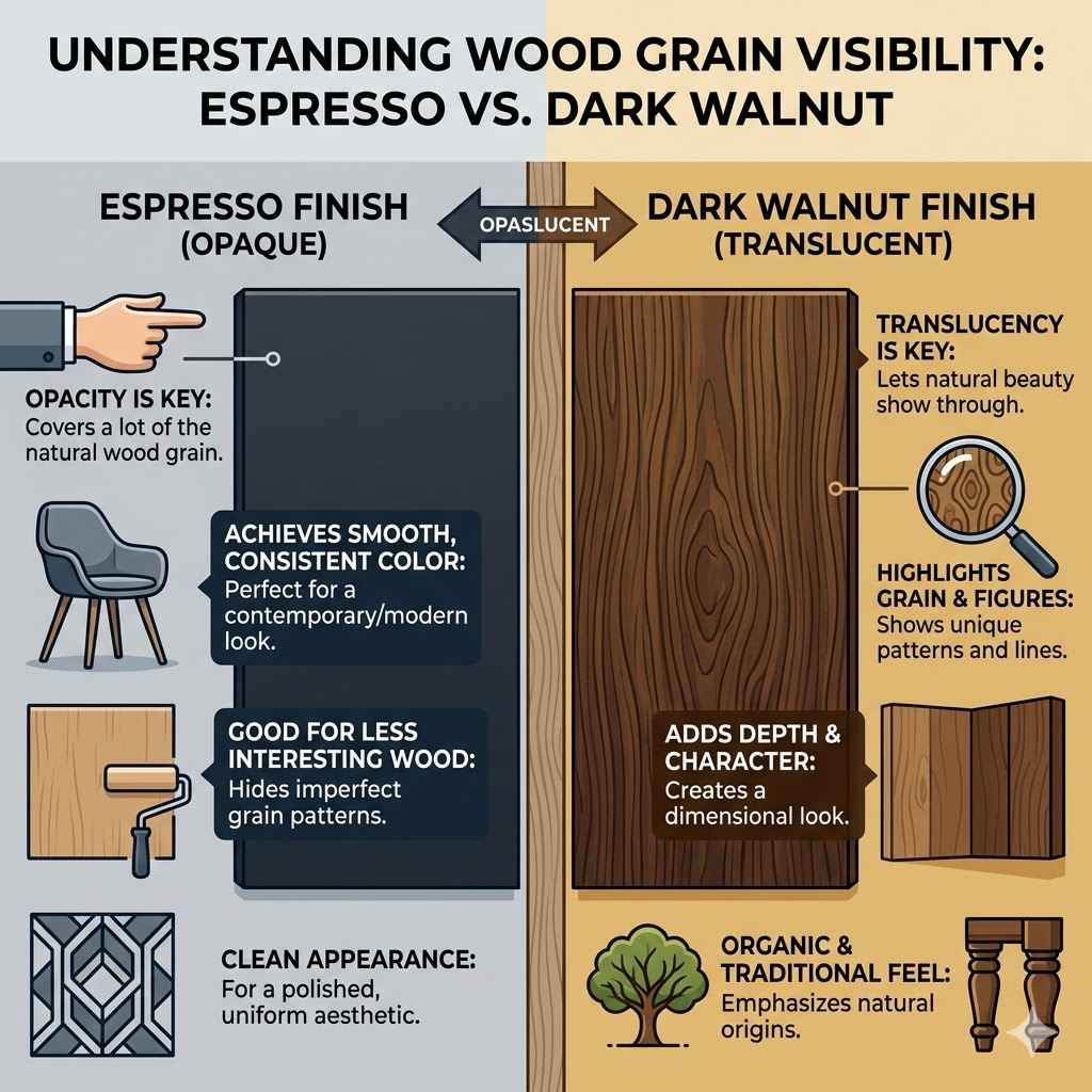 Wood Grain Visibility