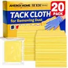 tack cloth 20 pack for removing sanding dust