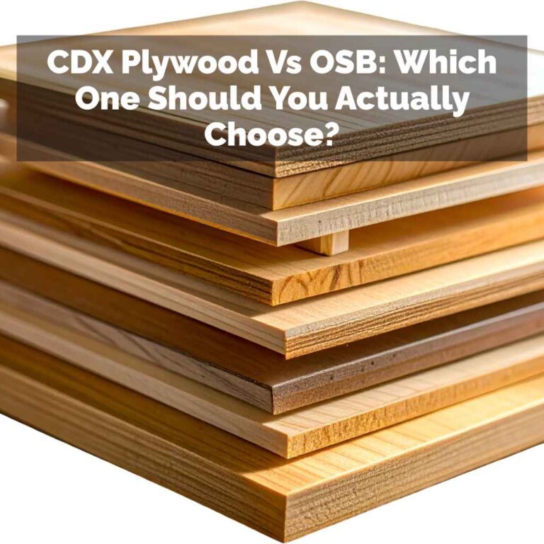 CDX Plywood Vs OSB