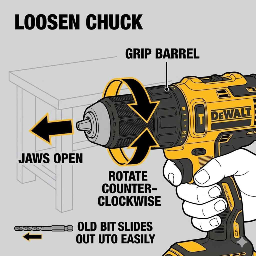 Understanding Your DeWalt 20V MAX Drill Chuck