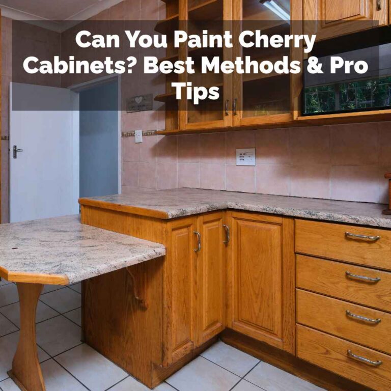 Can You Paint Cherry Cabinets