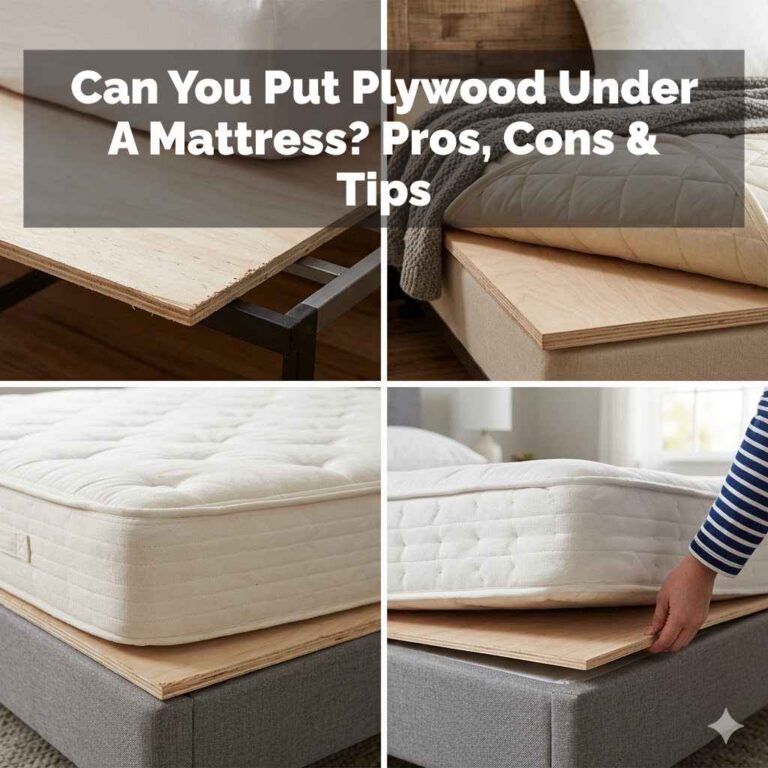 Can You Put Plywood Under A Mattress