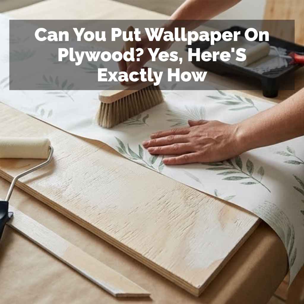 Can You Put Wallpaper On Plywood