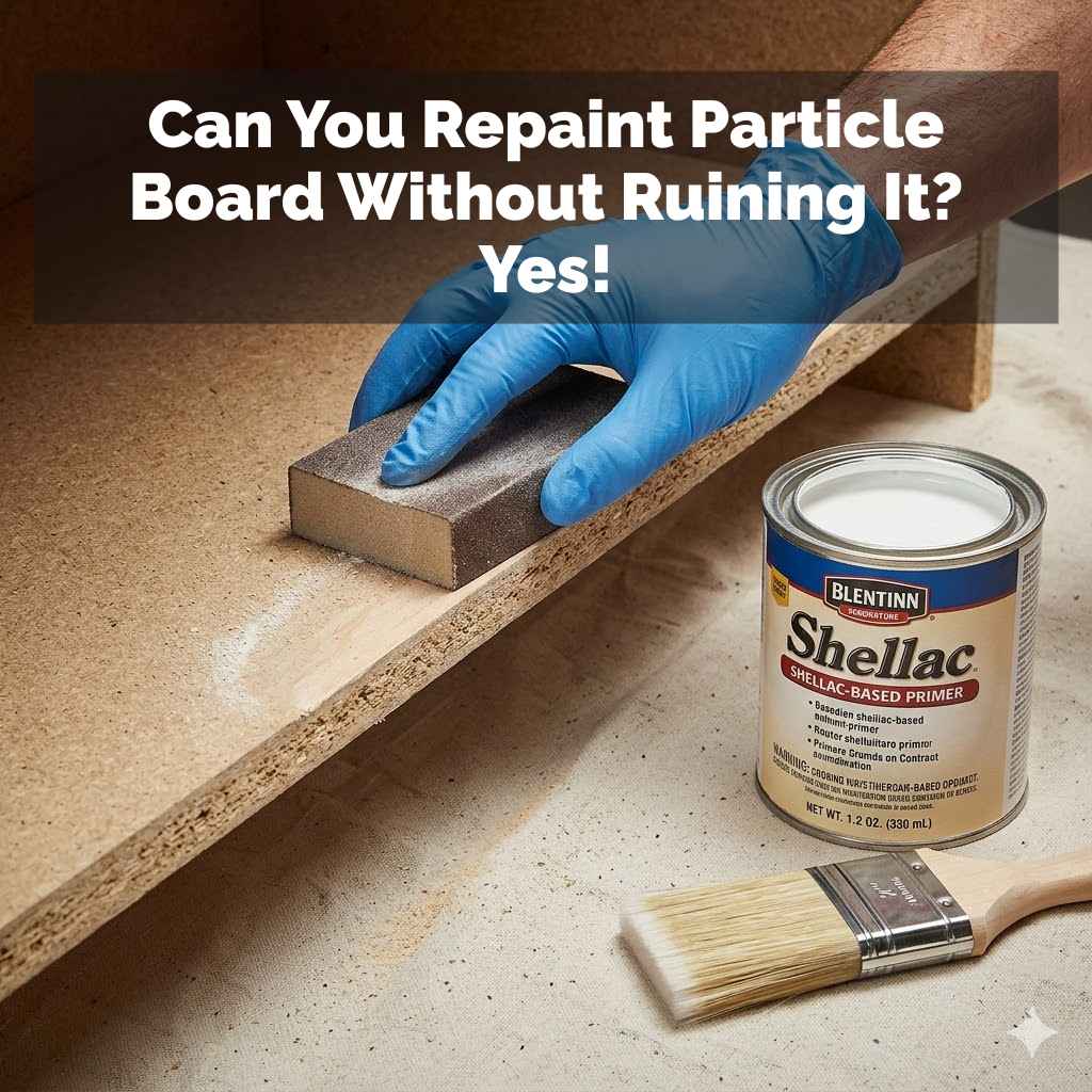Can You Repaint Particle Board Without Ruining It
