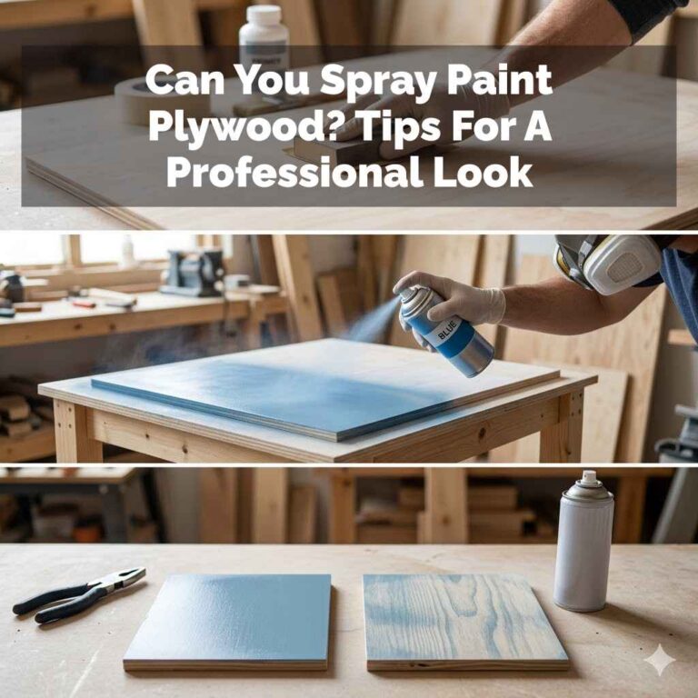 Can You Spray Paint Plywood
