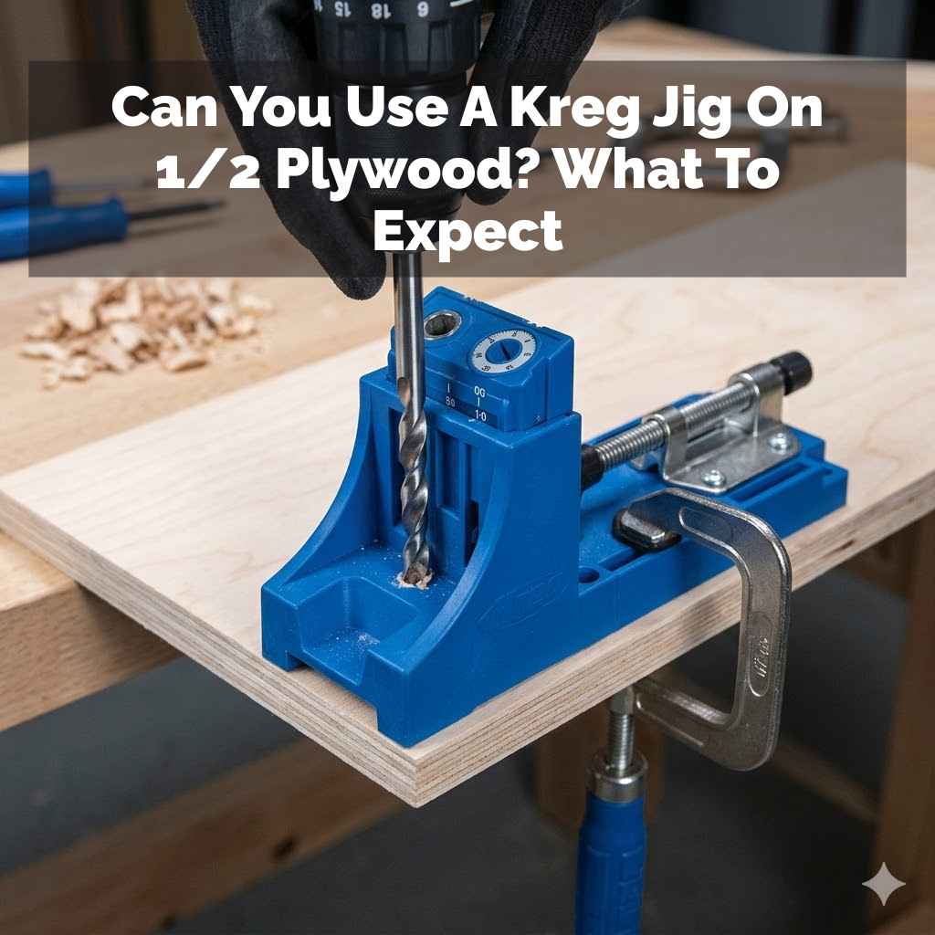 Can You Use A Kreg Jig On 1/2 Plywood