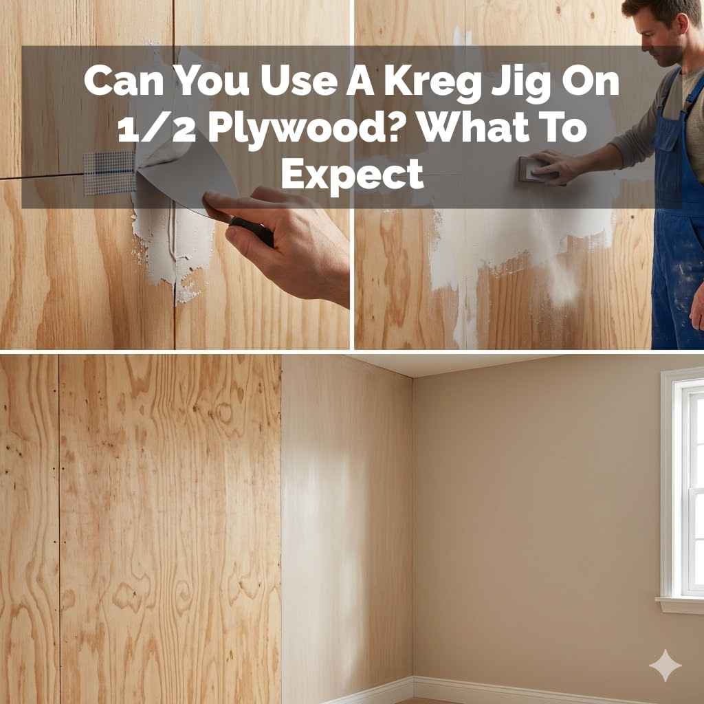 Can You Use Joint Compound On Plywood Walls