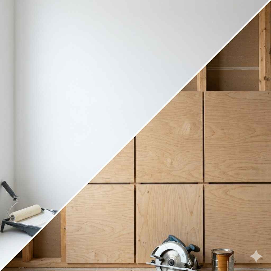 Quick Tips for Working with Plywood Walls