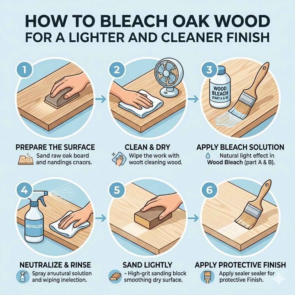 Understanding Oak Wood and the Bleaching Process
