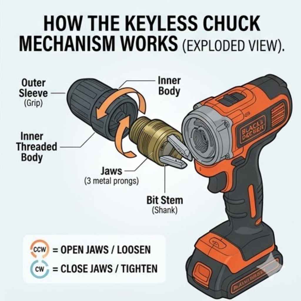 Understanding Your Black and Decker Drill Chuck