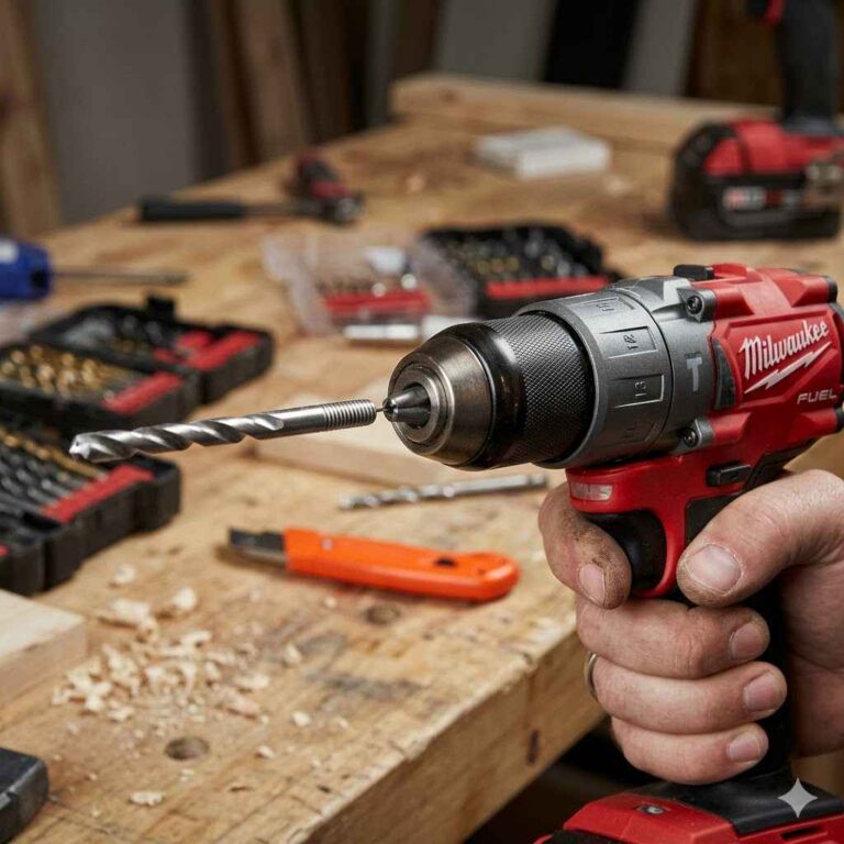 How To Change A Drill Bit On The Milwaukee M18