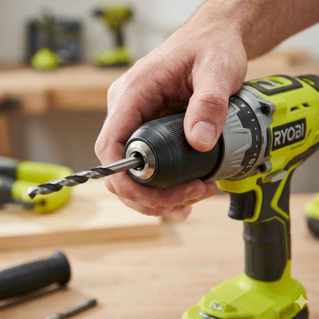 How To Change A Drill Bit On Your Ryobi 18V The Right Way