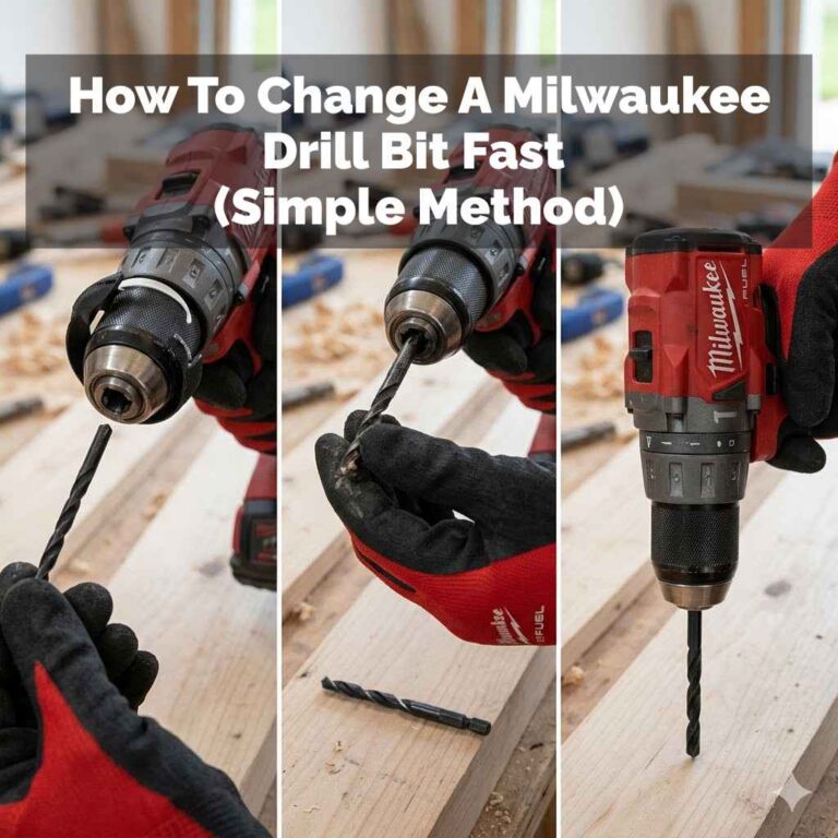 How To Change A Milwaukee Drill Bit Fast