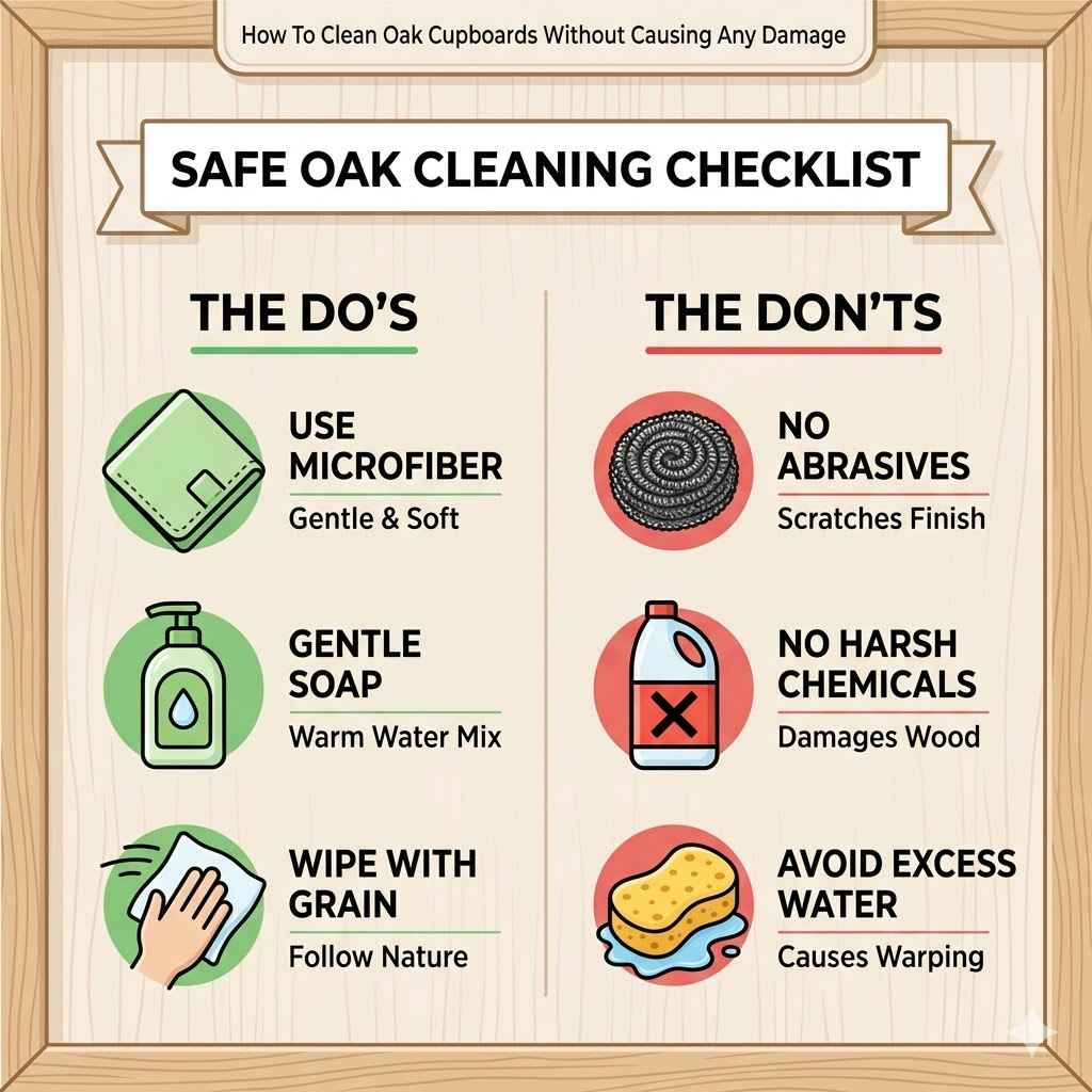 Understanding Your Oak Cupboards